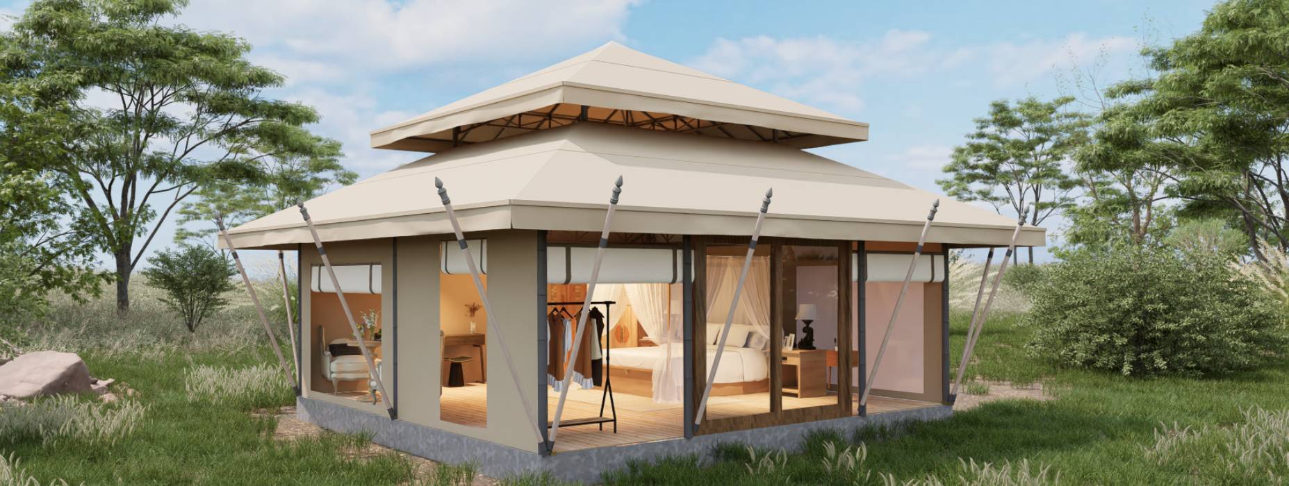 鲅鱼圈区户外野奢帐篷